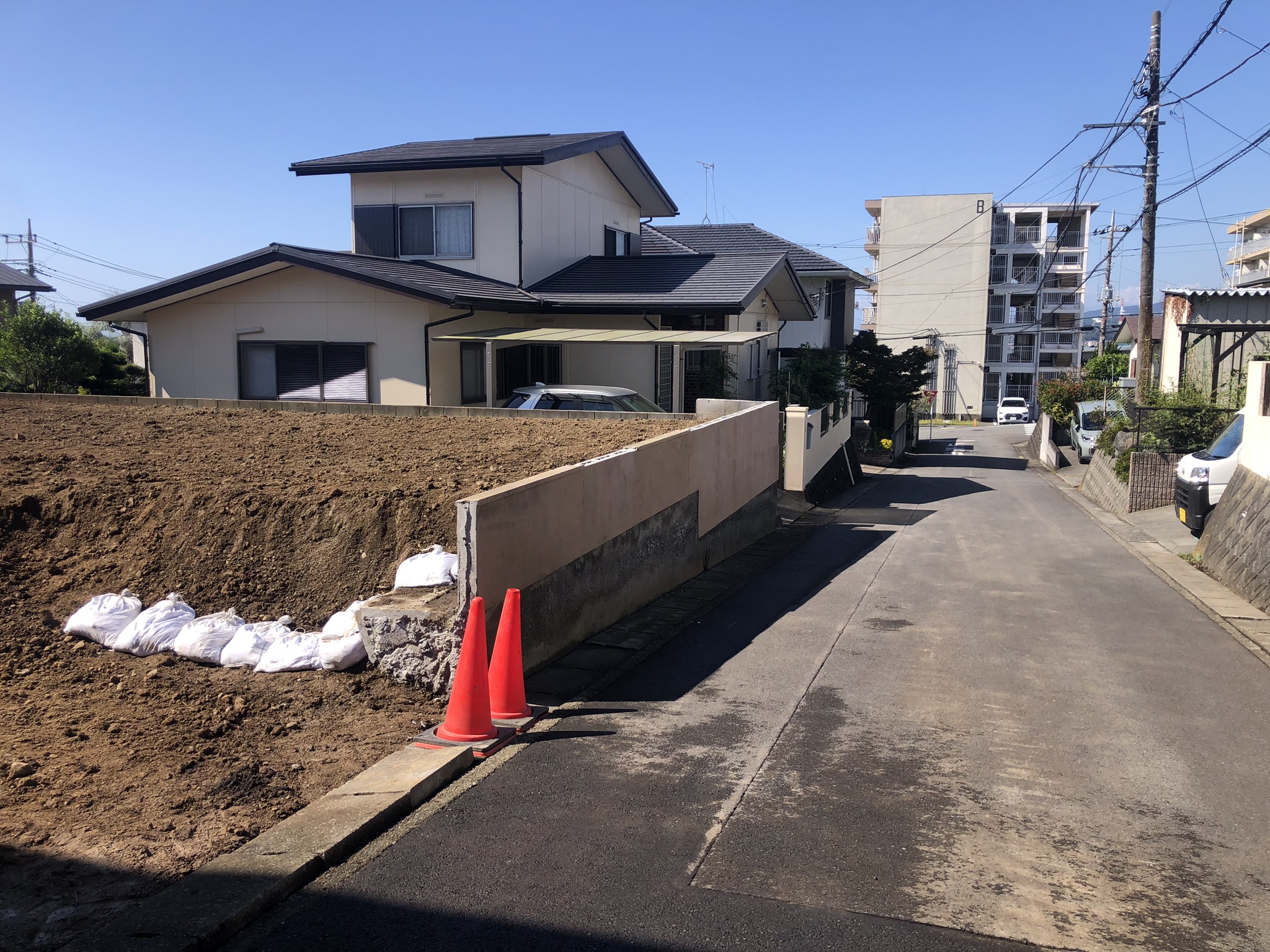 三島市にて土地売却しました